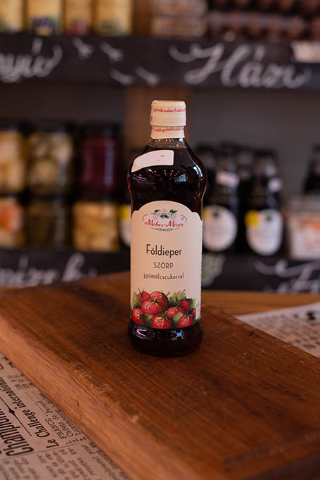 Mancsóék - Földieper gyümölcsszörp fruktóz